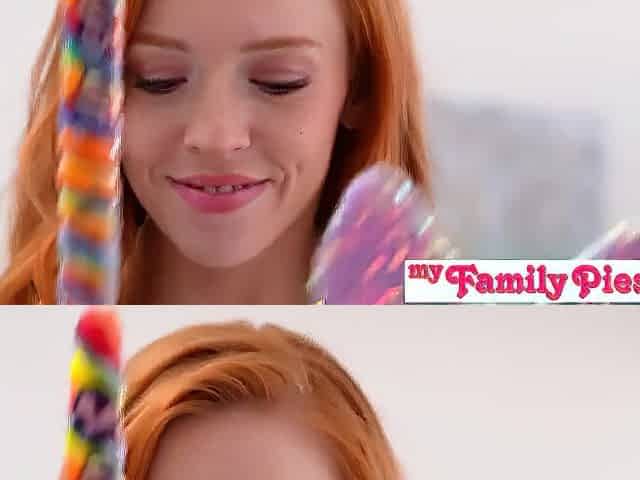 "Drop Your Load In My Jelly Bean Cunt" Tiny Redhead Madi Collins Creampie