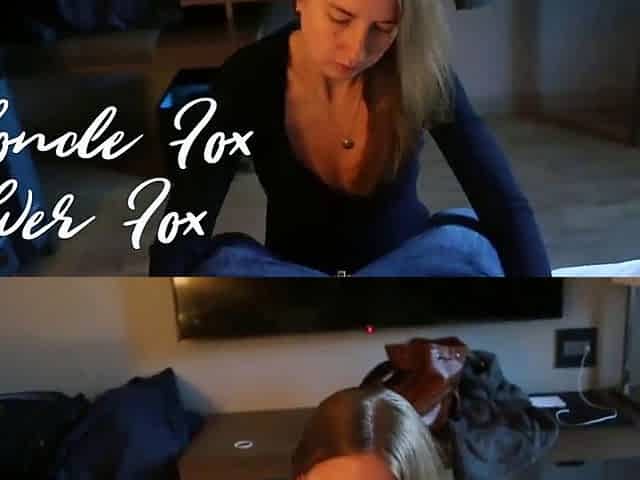 Blonde Girl Drains Cock - Amateur POV Blowjob