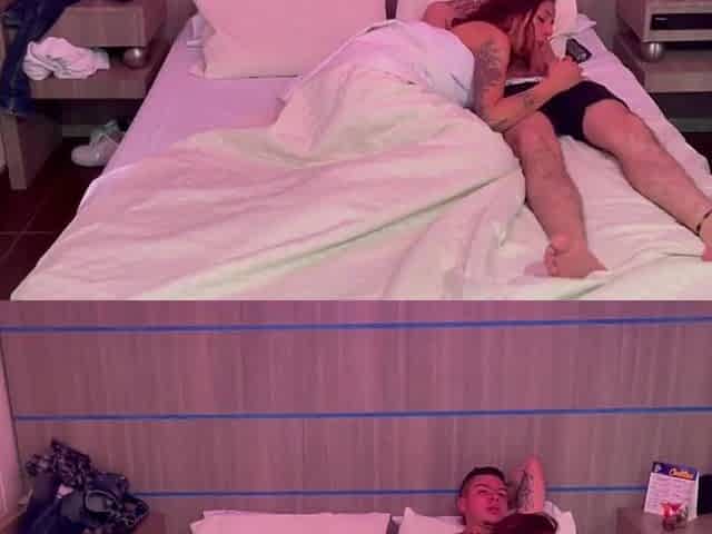 My spouse finds out I'm cheating on him in our room.