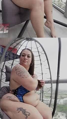 Curvy Latina BBW Stripper Taking a Huge Black Cock
