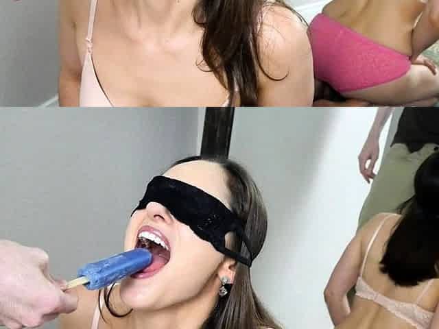 Amateur teen group hazed in cumshot blowjob