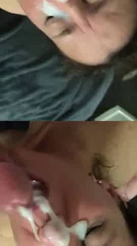 She Took A Huge Facial