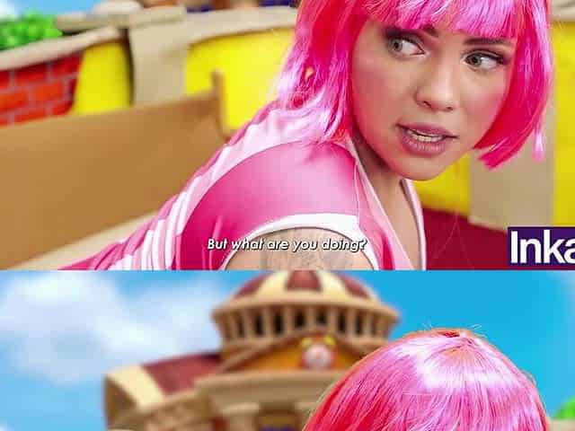 INKA CITY - Vergotacus and Fierroten bang Stephanie with a pink snatch in the booty and Zigy fists her