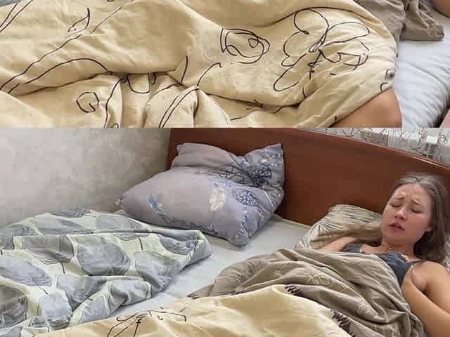 Morning Masturbation Ended with a Sweet Orgasm