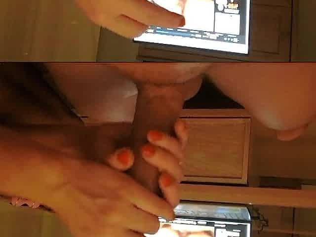 Polish amateur pair have pleasure watching porn... 1st anal tape Isabel