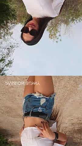Public Walking and Beauty Flashing in Forest
