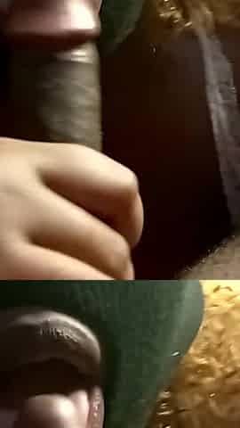 Ebony Gives the Best Blow Job and Get a Hard Doggy Fuck