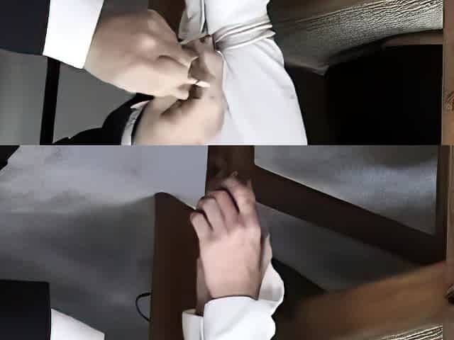 Nylon stockings pantyhose footjobs foot fetish sex