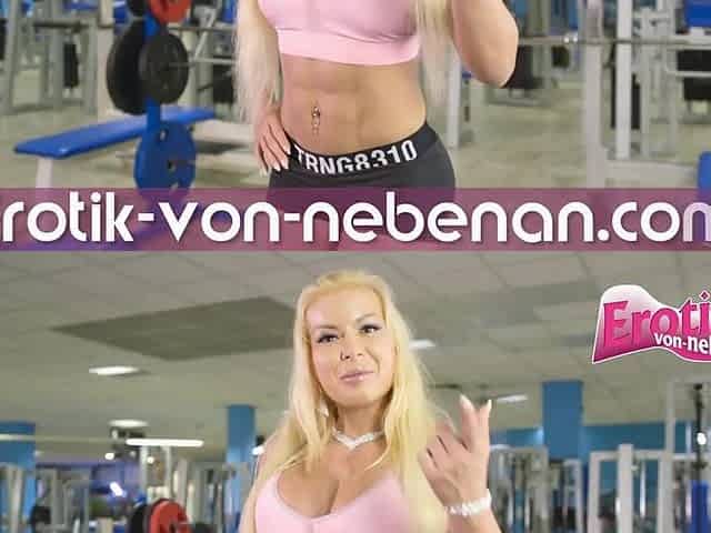 Lewd German porn model bangs her cameraman