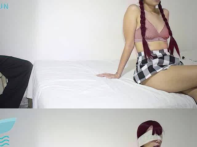 My cuckold spouse just looks and touches himself. whilst I bang a wang larger than his