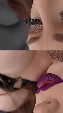 Busty Goth Babe Lola Mai Seduces Her Photographer in a Sensual Hardcore Encounter