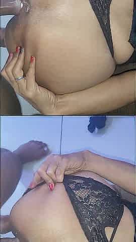 nice-looking huge booty doing anal gape