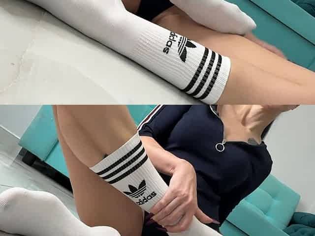 My Long White Socks