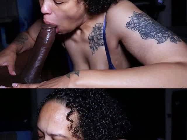 Black and white rods fucking ebony holes