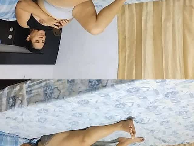 I Get Fucked by My Stepdad's Big Cock so I Don't Say Anything to My StepMom That I Have a Boyfriend. Spanish Porn
