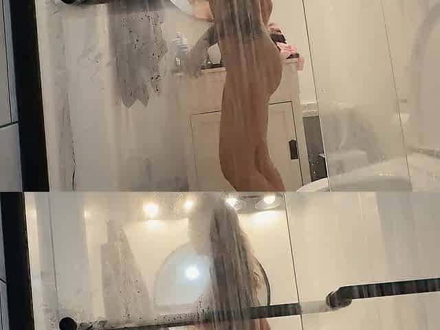 Step Mamma Catches U Jerking Off And Joins In Shower To Aid - The Mandy FoXXX - Bradley C XXX