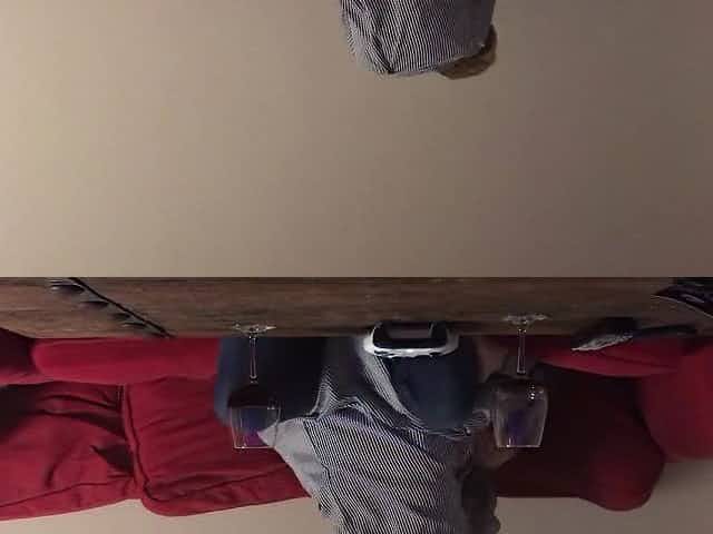 Drunk blonde wife mom drinks wine and gets eaten and fucked by neighbor