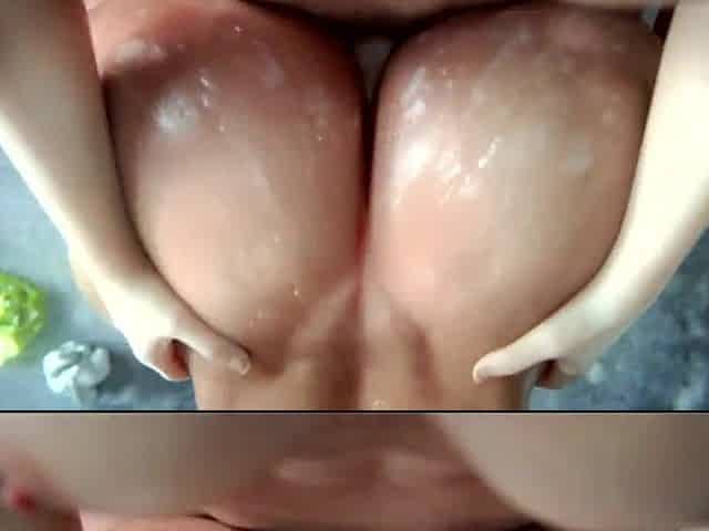 Hardcore Transgender Booty Slapping Banging, Luna Snow Gets Cum Overspread Whilst Cumming