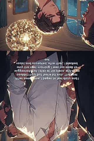 Luring captions slideshow whith white female Ai manga model
