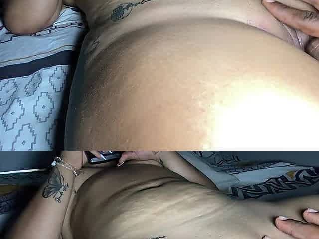 Stepmom shows her cameltoe to the neighbour and loves to screw when her spouse is not home