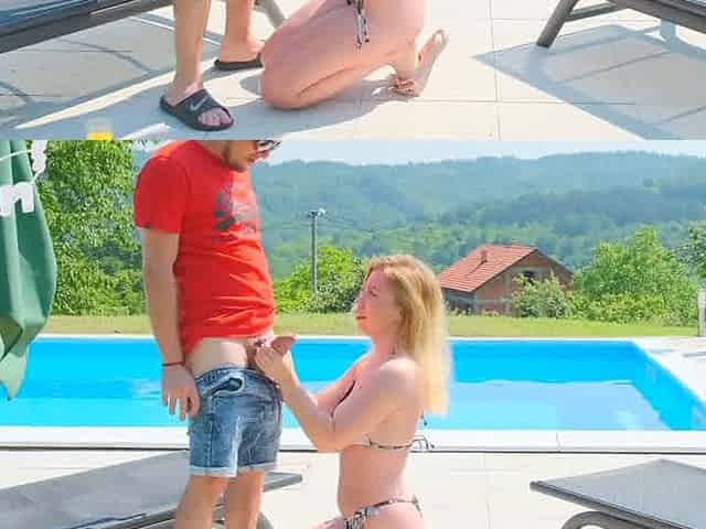 Risky public pound and facial from a cheating wife and her Russian college maid. Fantastic XXX and extraordinaire boob milk!