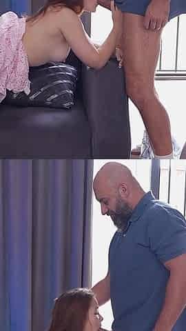 Double Anal Penetration with Huge Fat Cocks of a Flexible Midget