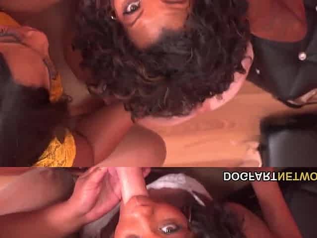 Lala Ivey & September Reign Have Pleasure At A Gloryhole