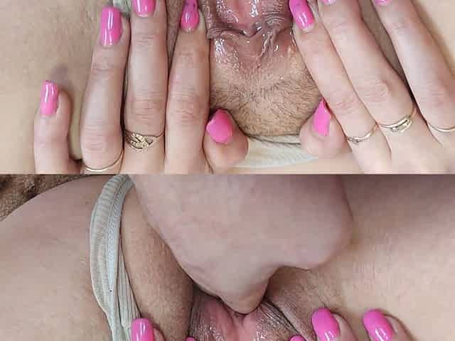 Fingering and Fisting the Pussy of a Hot Brunette