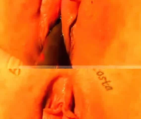 Close up solo beauty toying her ass and fingering her pussy