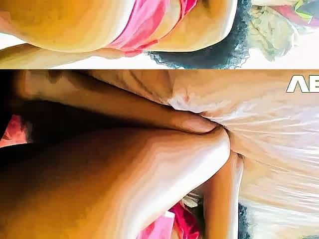 Golden Anime Peach Pink Black Brown Skin Doggy style Hardcore Kama Sutra