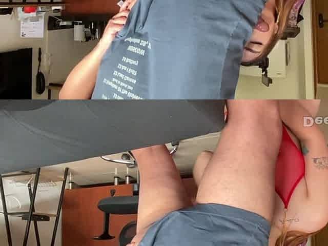 Intense Eye Contact Makes Her Gag Harder Super Sloppy Blowjob