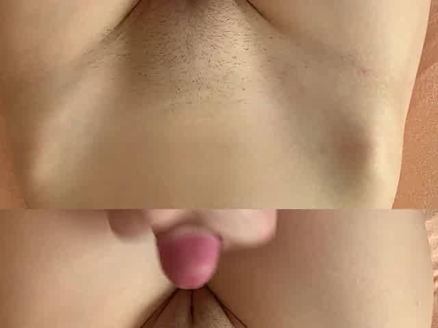 cum on smooth pussy