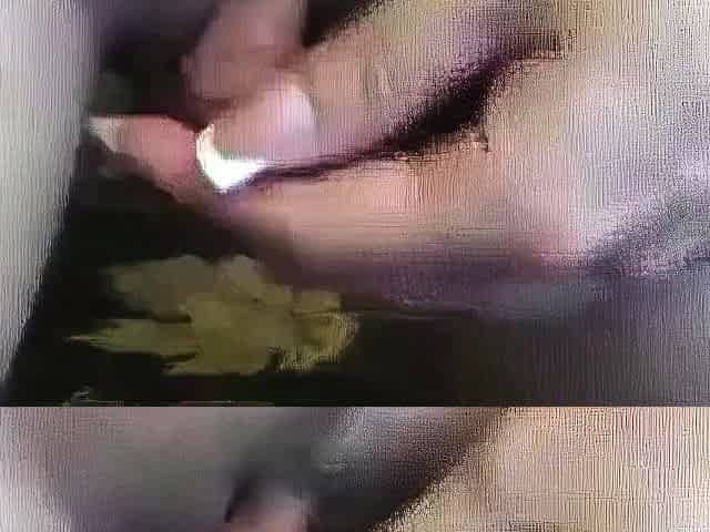 Big Clit Lovely Brunette on Webcam