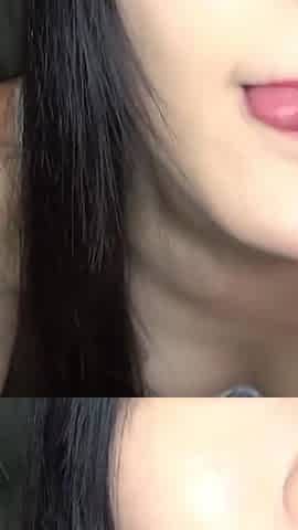 Silk Tongue Glides Slow with Glossy Lips Dripping Pure Temptation - Clip3