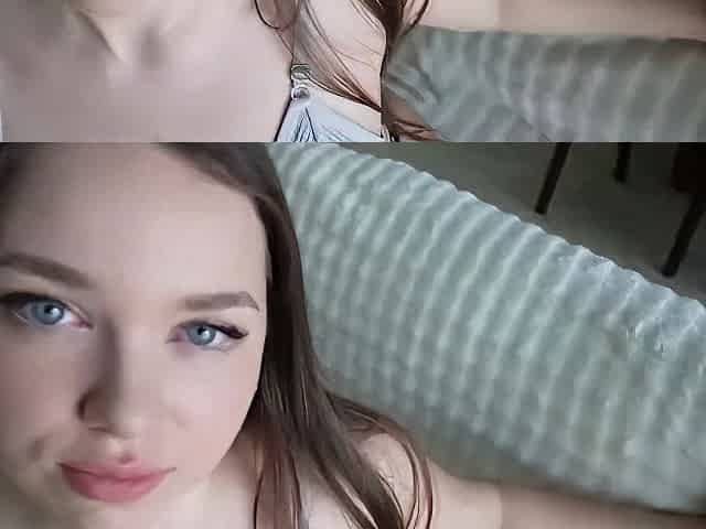 Gorgeous Brunette Teen Stepdaughter Screwed Hard And Creampied