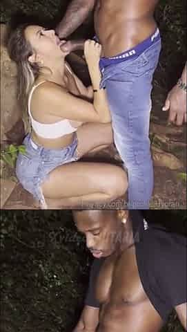 Spicy bimbo interracial soul-stirring sex video