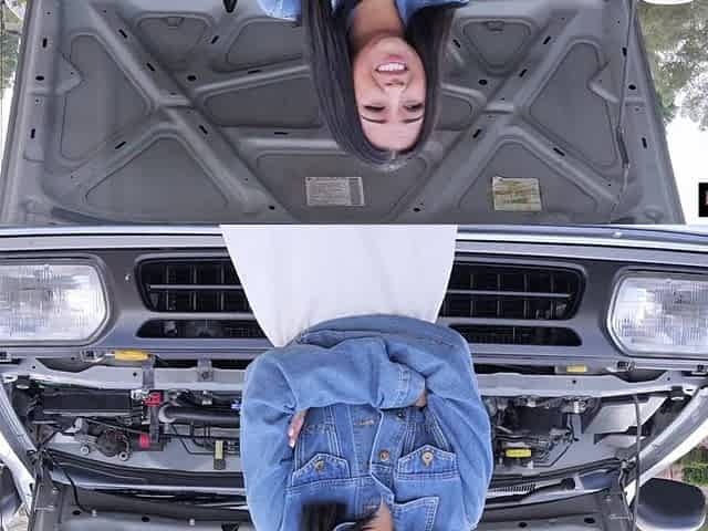 Large Ramrod Rescues Liora Vane After Car Breakdown