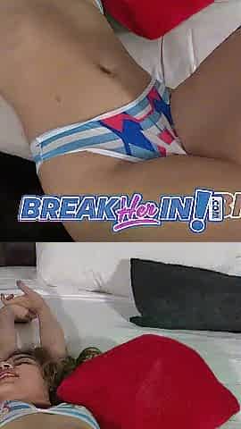 Girl Hazel Heart Gapes and Gushes Anal Creampie