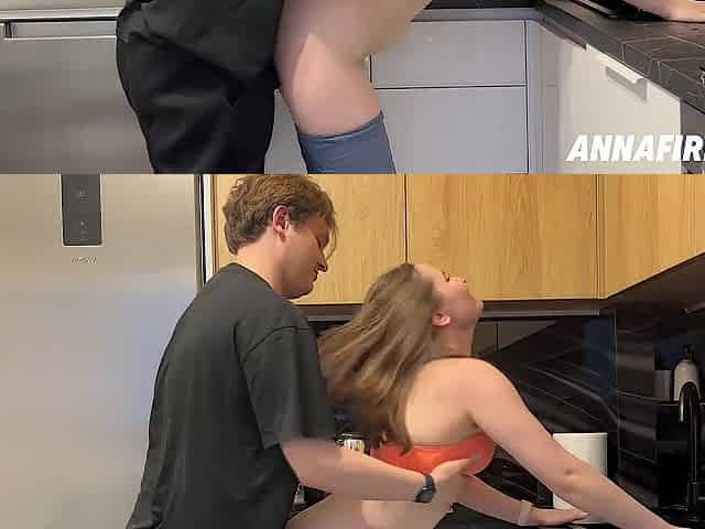 Why is such a hot beauty in the kitchen and not on my shlong?