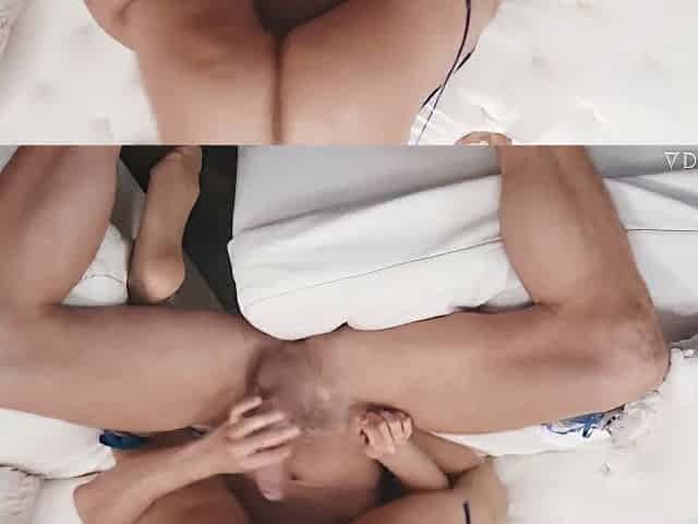 Bella Gets And Spreads Em Bella Rolland Cum Covered