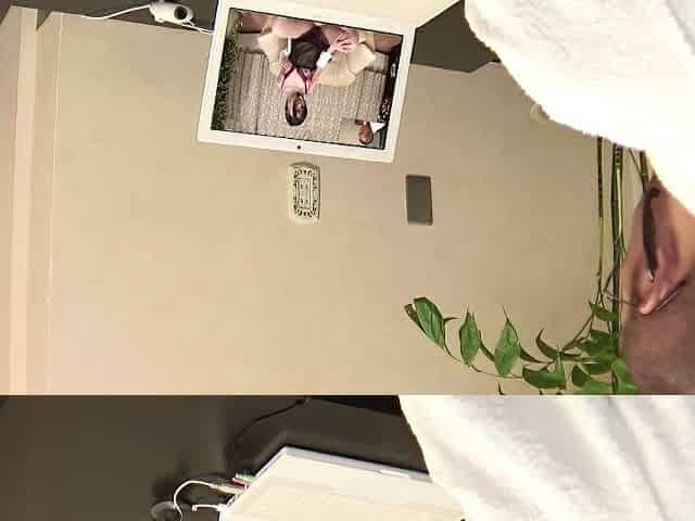 She Was On A Call With Someone And She Was Jerking Off Her Hairy Cunt