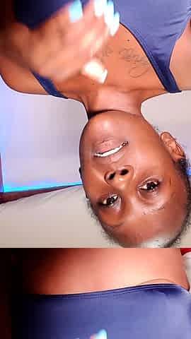 Amateur striptease and Solo masturbation