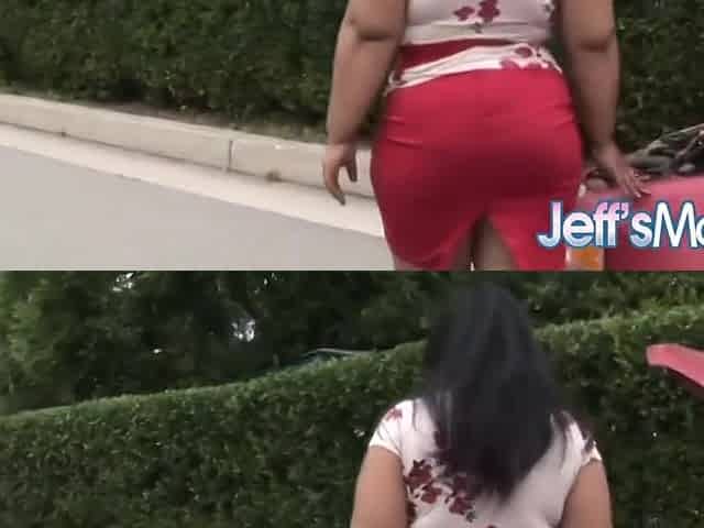 Skinny White Guy Finger Fucks Delilah Blacks Fat Ebony Pussy