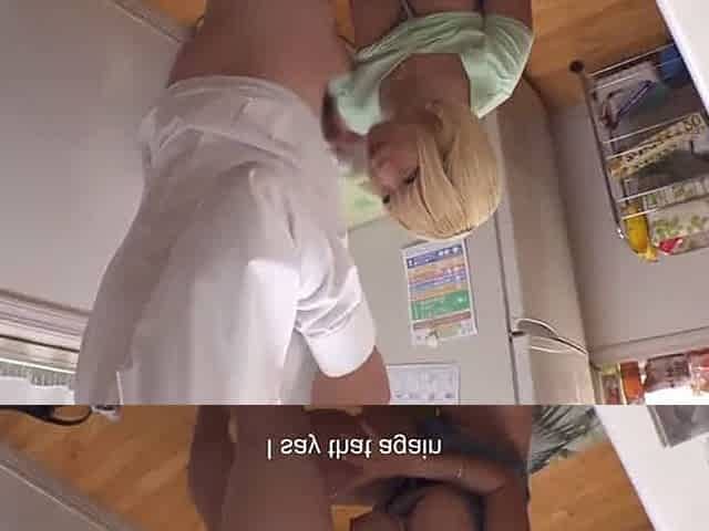 Busty Blonde Gets Creampied By Her 10 Step Sons (Decensored + English Subtitles)