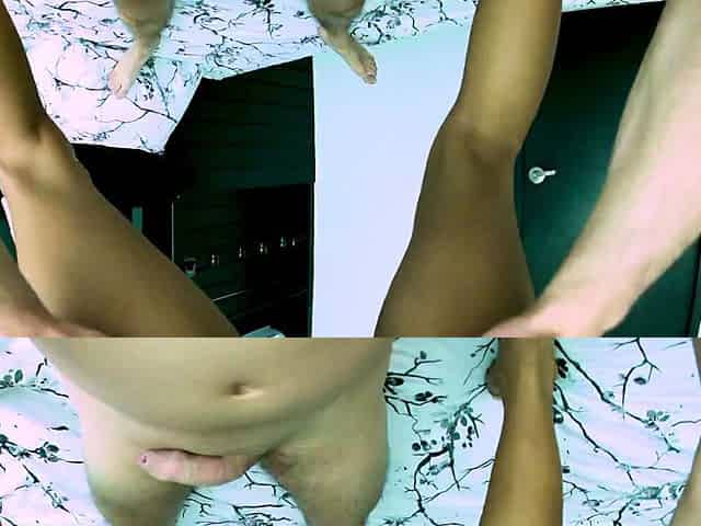 Fingering a cute Asian girl