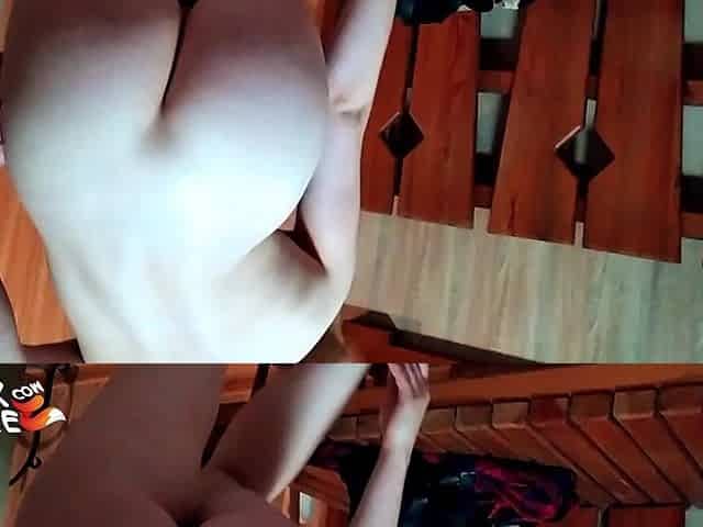 Provocative Girl Public Cock sucking Penis Muscle Man60fps - Public