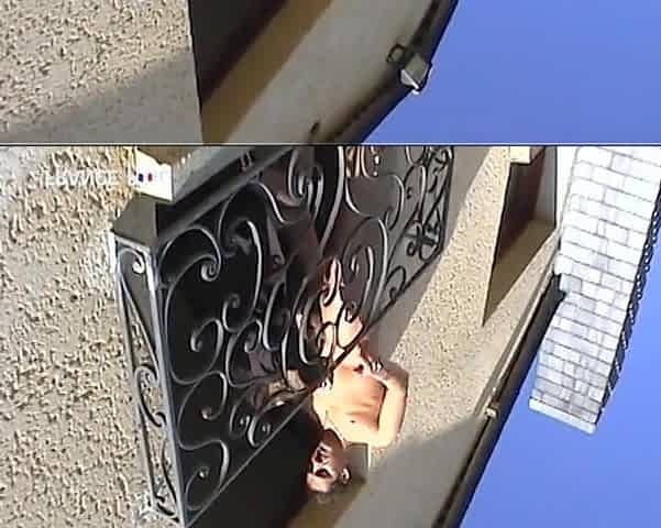 A Couple Gets Spied on While They Fuck at Home