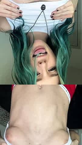 Brunette Solo Webcam Masturbation