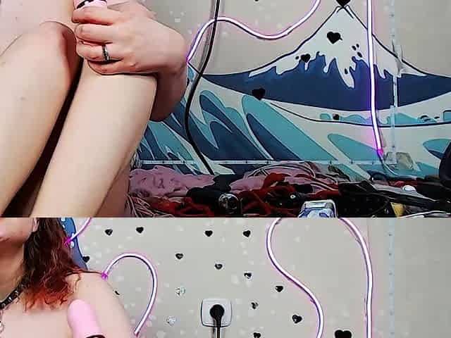 Small titted redhead amateur riding penis in close up