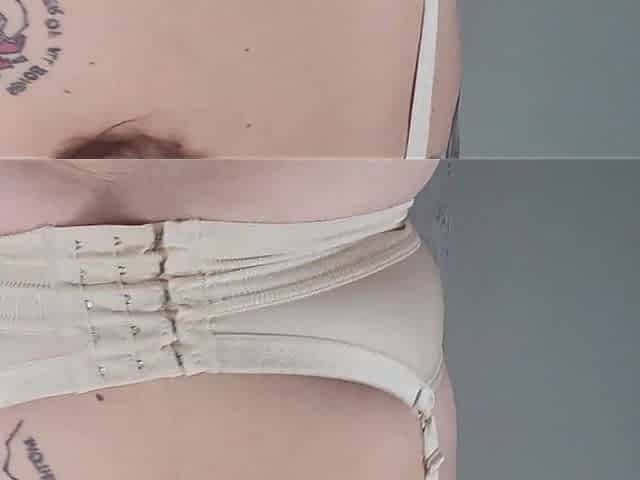 Playing with Saggy Tits to the Sound of Sexy Sax